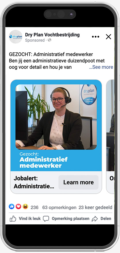 DryPlan Administratief medewerker